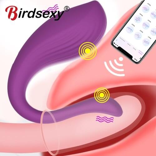 Vibrators Sex Toys For Women 10 Speeds APP Bluetooth Wireless Control G-spot Vibrating Egg Dildo Adult Games Sex Toys for Female