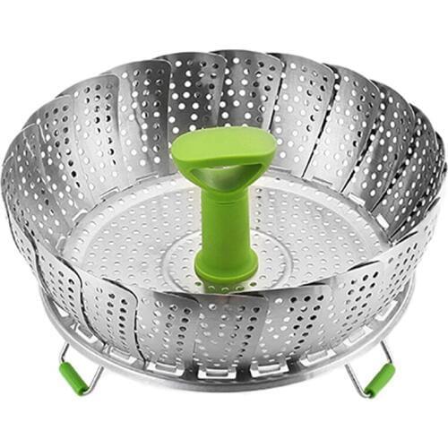 Insert Versatile Folding Steamer Vegetable Basket Stainless Steel Steamer Basket CNIM Hot