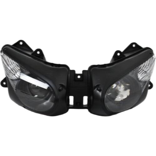 WHSC Motorcycle Headlight Assembly Lamp Light Bulb for Kawasaki ZX-10R 2006-2007