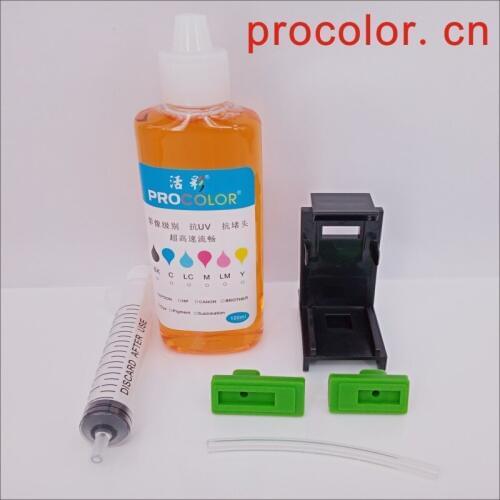 Cartridge refill kit Clamp Clip Cleaner fluid tool for HP304 Deskjet 3721 3723 3724 3730 3732 3752 3755 3758 Envy 5034 5052 5055