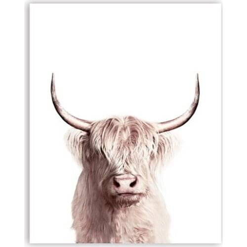 1 Pieces Nordic Modern Art Animal Canvas Painting Poster Picture Home Wall Art Painting Decoration Unframed