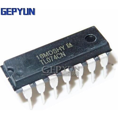 10PCS TL074CN DIP14 TL074 DIP Gepyun