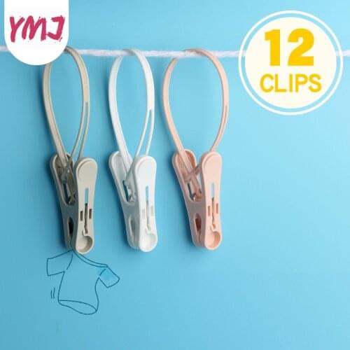 12 Clip Folding Drying Rack Underwear Socks Clip Hangers Multi-functional Clothes Rack Hot Sale High Quality 2019 New Patterns