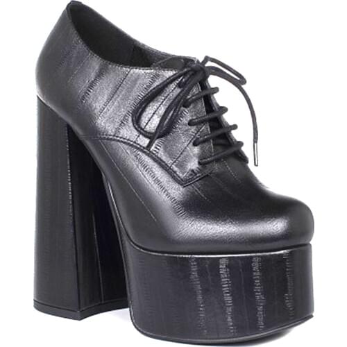 2021 Brand Elegant Office Lady Gothic Style Genuine Leather 100% Skin Platform Extreme High Heels Party Casual Pumps Woman Shoes