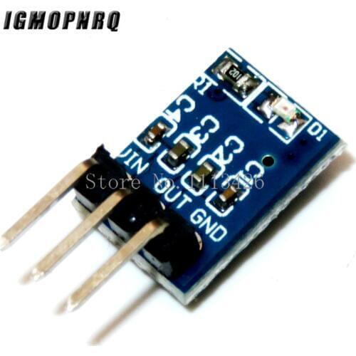 5PCS 5V to 3.3V For DC-DC Step-Down Power Supply Buck Module AMS1117 LDO 800MA