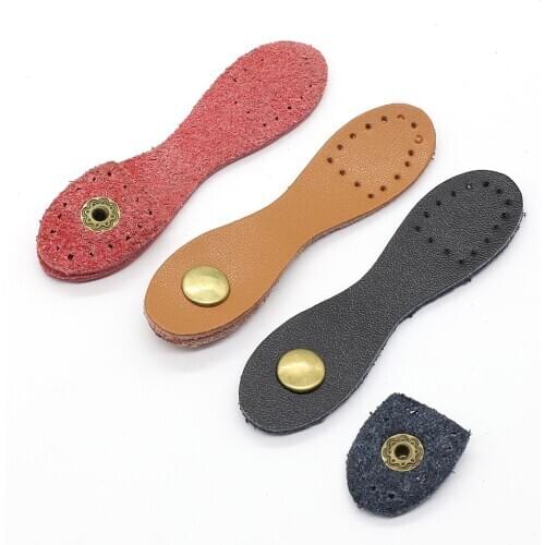 5PCS 8*2cm Genuine Leather Buckles DIY Accessories Can Be Used As Wallet Card Bag Handbag And Notebook Hasp 5PCS