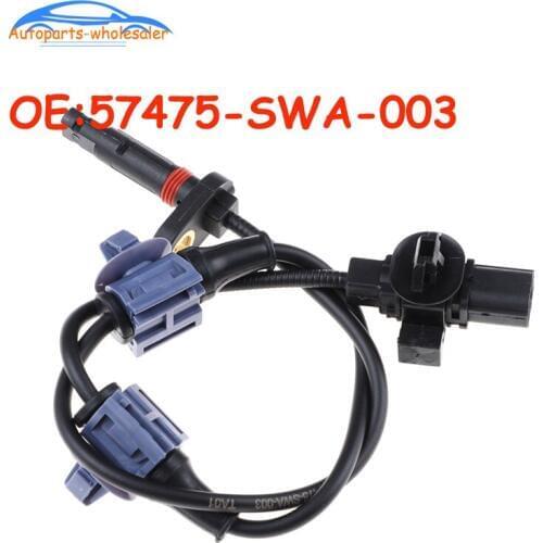 Car For Honda CR-V 2.4L Rear L/R ABS Wheel Speed Sensor 57475-SWA-003 57475SWA003 57475-SWA-013 57470-SWA-003