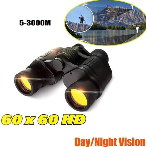 Night Vision 60x60 3000M High Definition Binoculars Outdoor Hunting Sports Spotting Telescope