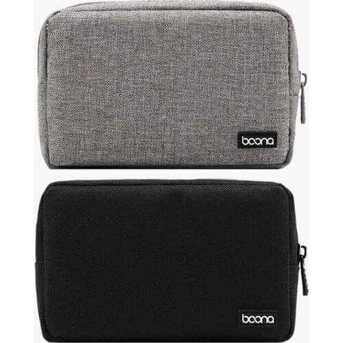 BOONA Portable Travel Storage Bag Multifunctional Storage Bag for Laptop Power Adapter Power Bank Data Cable Charger