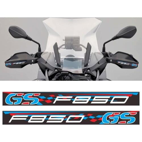 For BMW F850GS F850 F 850 ADV GS GSA Decal Stickers Wind Deflector Shield Protectors Hand Handlebar Handle Bar Guards Handguard