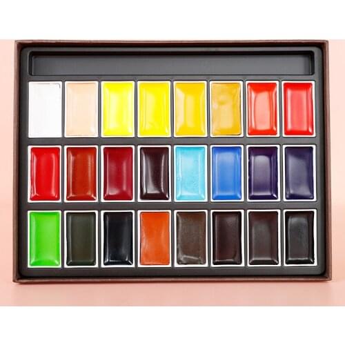 Artist level Solid Watercolor Paint Set for Painting Art Pigment Supplies painting supplies