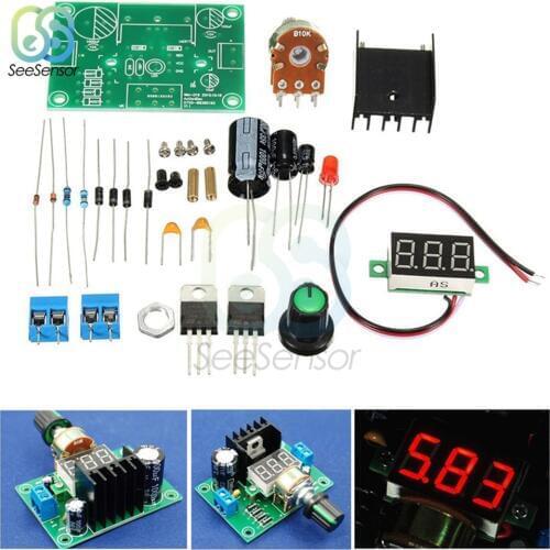 LM317 Adjustable Power Supply Board Kits Voltage Regulator Production DIY Electronic Large Secondary School Graduation Design