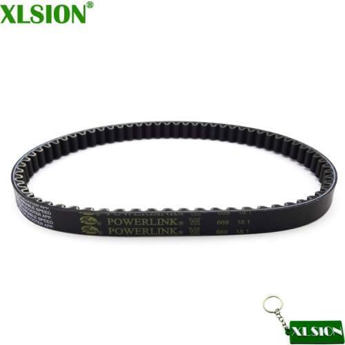 XLSION Drive Belt Powerlink 669 18.1 30 CVT For GY6 49cc 50cc Roketa Sunl Vespa Jonway Moped Scooter 139QMB Motorcycle