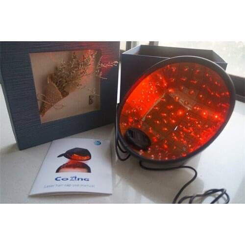 Hair Growth Care Treatment Infrared Massage Laser Cap COZING Loss Therapy Regrowth Restoration Grow Vibrator Brush