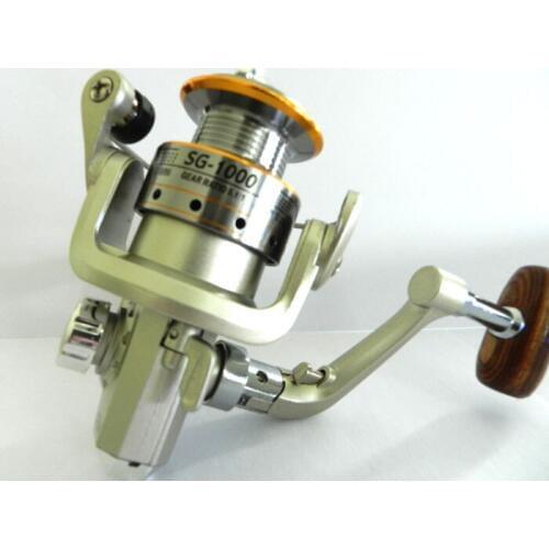 SG1000A 6 BB 6BB High Quality Spinning Fishing Reel left/right hand Aluminum SG 1000 Fishing reels Coil Carp Reel baitcasting