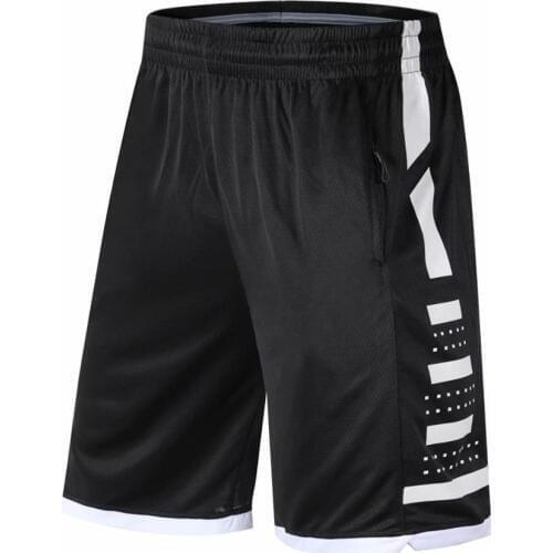GYM Men Shorts Basketball Sweatpants Knee Length Sport Running Shorts Male Loose Quick-dry Breathable Gym Short Pants