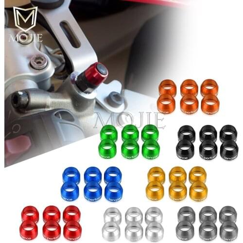 Motorcycle Universal Billet Bleed Valve Cover Kit For Vespa Piaggio GTS Touring Carnaby Beverly Cruiser GTV 4T 4V GTS Super