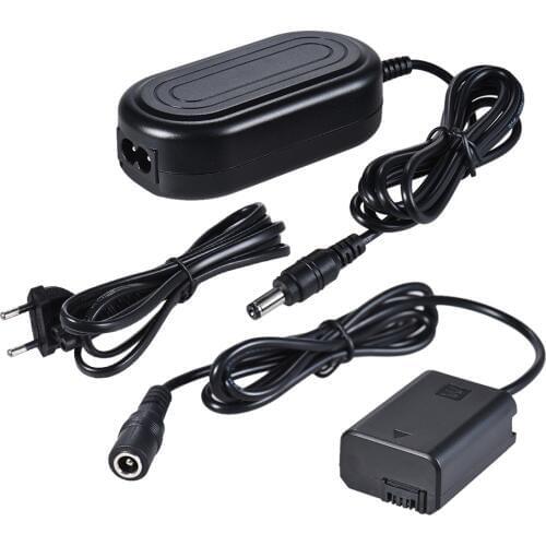 Andoer AC-PW20 AC Power Supply NP-FW50 Dummy Battery Adapter Camera Charger for Sony A7 Series A6300 A5000 A5100 Nex-5 Nxx-7 etc