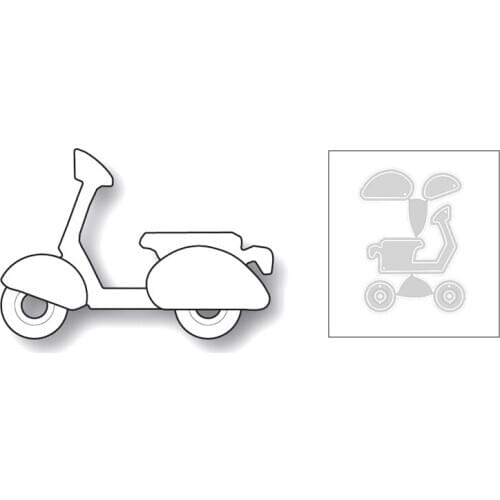 2020 New Car and Wheel Metal Cutting Dies For DIY Cut Paper Making Card Decoration Album Background Scrapbooking No Stamps Sets