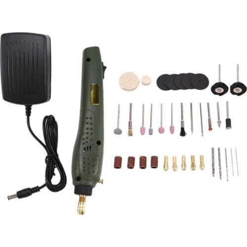 42In1 Portable Mini Electric Drill Set 16000Rpm Grinding Machine Engraving Drill Polishing Drill (EU PLUG)