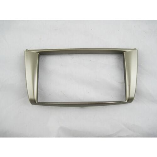 Car Facia for Proton GEN-2 Gen II Persona 2007+ Radio DVD Stereo CD Panel Dash Kit Trim Fascia Face Plate Frame (Golden)