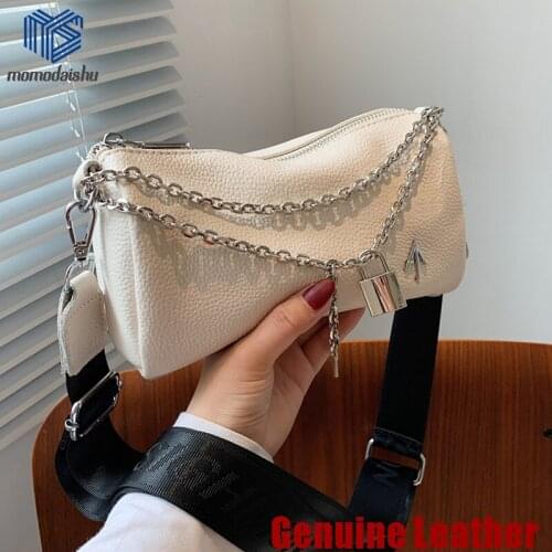 Womens Designer Luxury Handbag 2021 Fashion New High Quality Genuine Leather Women Handbags Shoulder Solid Color Messenger Bag