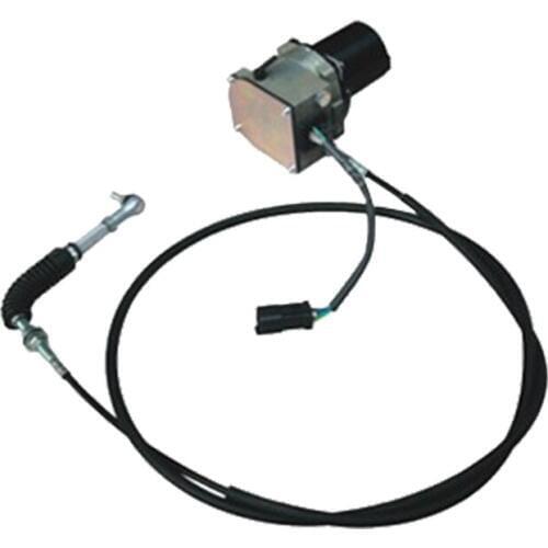 Throttle motor speed gas accelerator 11E9-62010 for Hyundai R130-5 excavator, 6 month warranty