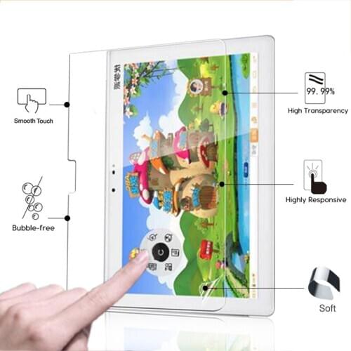 Premium ANti-Scratched Clear Glossy screen protector film For Noah U30 10.1" tablet front HD lcd screen protective film