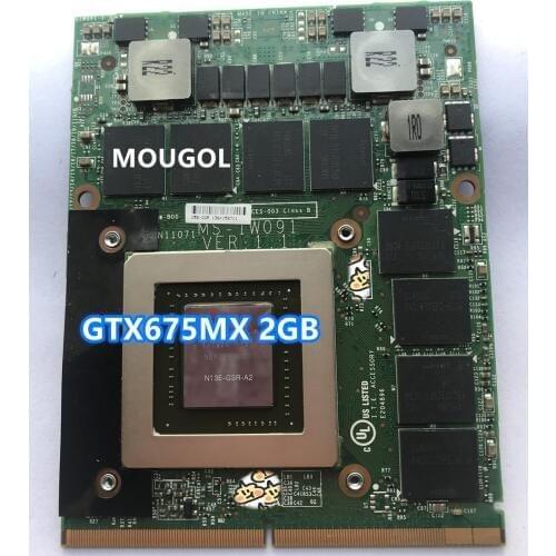 GTX 675MX GTX675MX FOR GT683 GT70 GT60 MS-1762 MS-1763 MS-1W091 N13E-GSR-A2 GDDR5 Graphic video Display Card