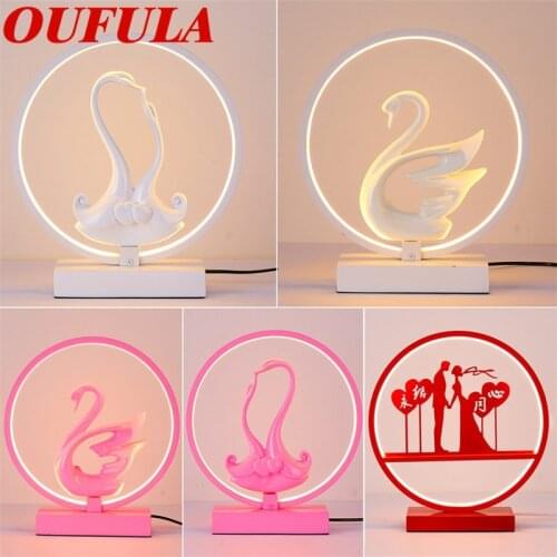 8M Art Table Lamp Resin Contemporary Creative Decoration LED For Foyer Living Room Bed Room Office Hotel