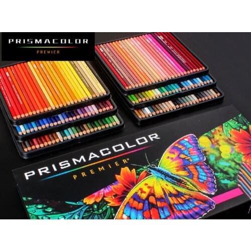 American Prismacolor colored pencil 12/48 oil color pencil 36 color water-soluble art painting school supplies