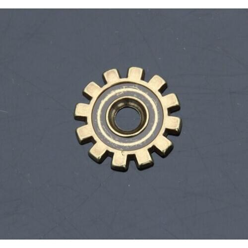 KB803) Wholesale 50pc 3/4" (2.0 cm) Solid Gear Steampunk Bezel Concho Leathercraft Antique-Bronze