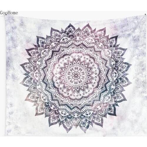 Jewel Mandala Wall Tapestry Cover Beach Towel Throw Blanket Picnic Yoga Mat Home Decoration