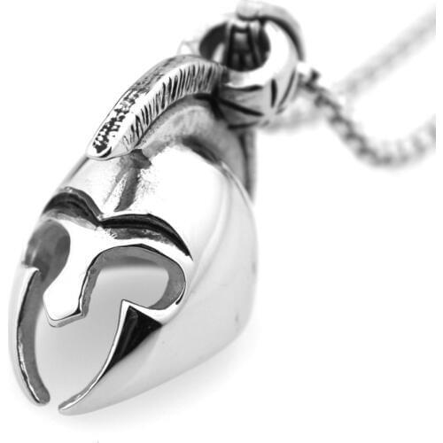 New Selling Stainless Steel Polished Silver Color Hot General Helmet Pendant Necklace Mens Unisexs Jewelry Free Box Link Chain