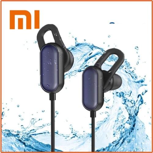 Original Xiaomi sports bluetooth headset wireless 4.1 bluetooth headset IPX4 mobile phone waterproof headset with microphone
