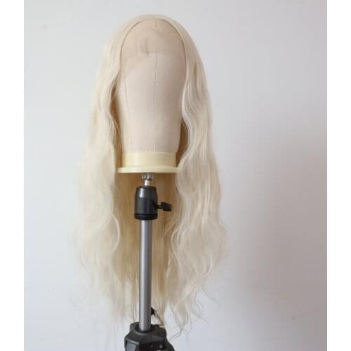 Synthetic Blonde Wigs For Women Heat Resistant Fiber Hair Synthetic Lace Front Womens Wigs Cosplay Wigs