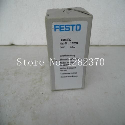 [SA] New original authentic special sales FESTO plug CPA14-EV2 spot 173994 --5pcs/lot