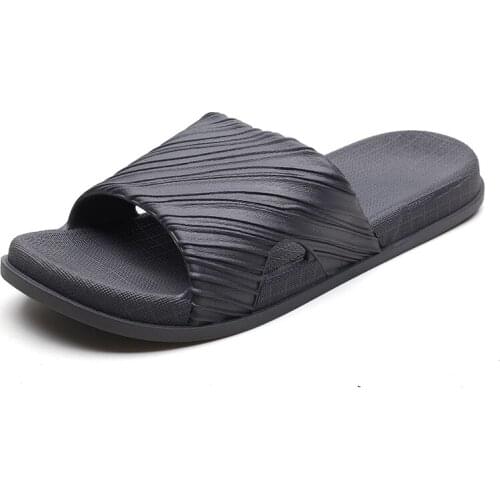 EVA Mens Slippers Slides Men Sandals Soft Indoor Bath Home Slippers Men Thick Sole Anti-slip Summer Shoes Chaussure Homme