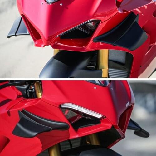 Universal Winglet Aerodynamic Wing Kit Spoiler High-quality ABS material For Honda CBR250RR HRC CBR650R CBR650RR CBR1000RR