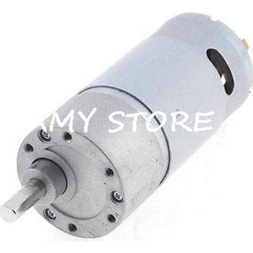 12VDC 1000RPM 6mm Shaft Diameter Speed Reducer Magnetic Geared Motor