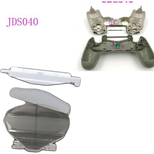 30sets JDS JDM 040 White Bar Stick Strip Clear Led Light Cover For Sony PlayStation 4 PS4 Controller Modify DIY Part