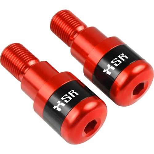 Motocycle Accessories HandBar Ends Hand Bar Ends Motorbike Moto handbar ends For YAMAHA XSR900 XSR 900 2016 with XSR logo