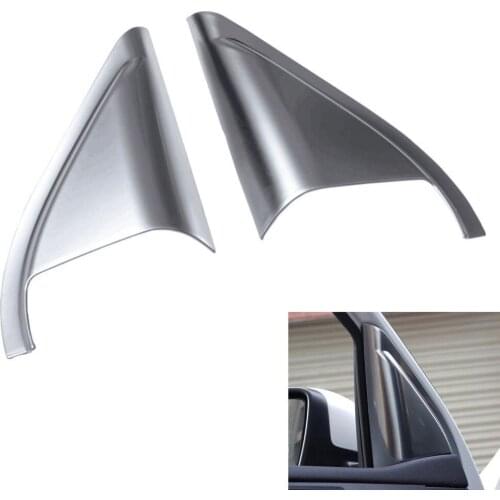 Car Front Door Tweeter Audio Speaker Horn Sound Cover Trim ABS Frame Decoration For Peugeot 408 2014 Car Styling
