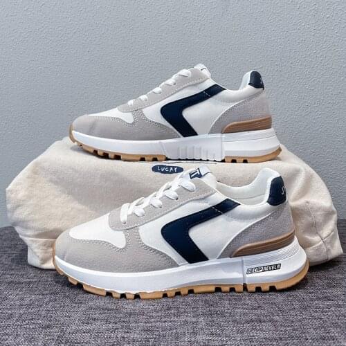 White Black Platform Shoes Women Trend Sneakers 2021 Outdoor Walking Casual Sport Shoes Lace Up Comfort Breathable Flats New