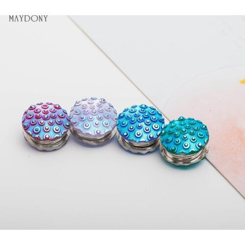 XT79 fashion headwear scarf magnet brooch Round hijab clips