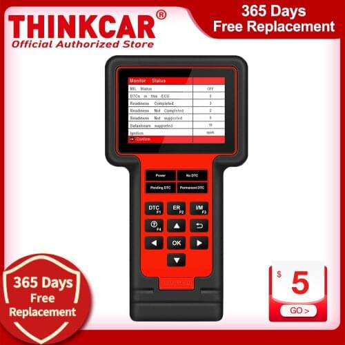 Thinkcar Thinkscan 609 ABS/SRS/ENG/AT OBD2 Scanner TS609 oil/TPMS/EPB/DPF/SAS reset OBD2 code reader PK CR619 CRP129E