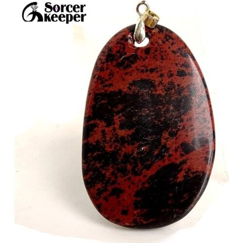 Golden Swan Stone Picasso Stone Gem Pendant Natural Stone Beads For Jewelry Making DIY Necklace Accessory JS394