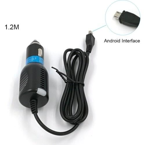 10pcs 12V/24V To 5V/2A 2.5A Auto GPS Navigator Radar Charger Mini USB Interface Adapter Power Charger Adapter Cable Cord #5510