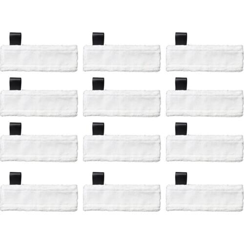 12Pcs for Karcher Mop Cloth SC2 SC3 SC4 SC5 Steam Mop Cloth Cover Cleaning Pad