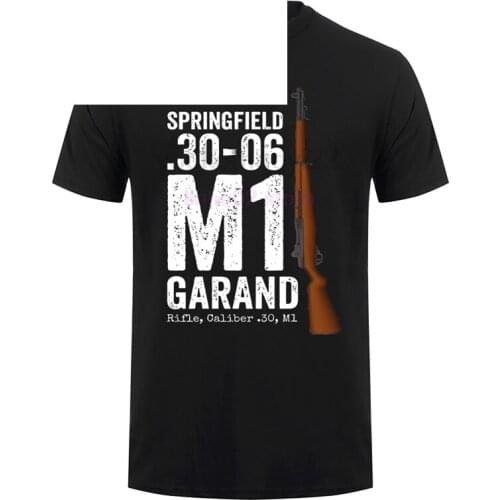 2020 Summer Rifle Personality t-shirt M1 Garand T Shirt Printed Boys Top Tee Shirt Cotton Top Tee T Shirt Mens